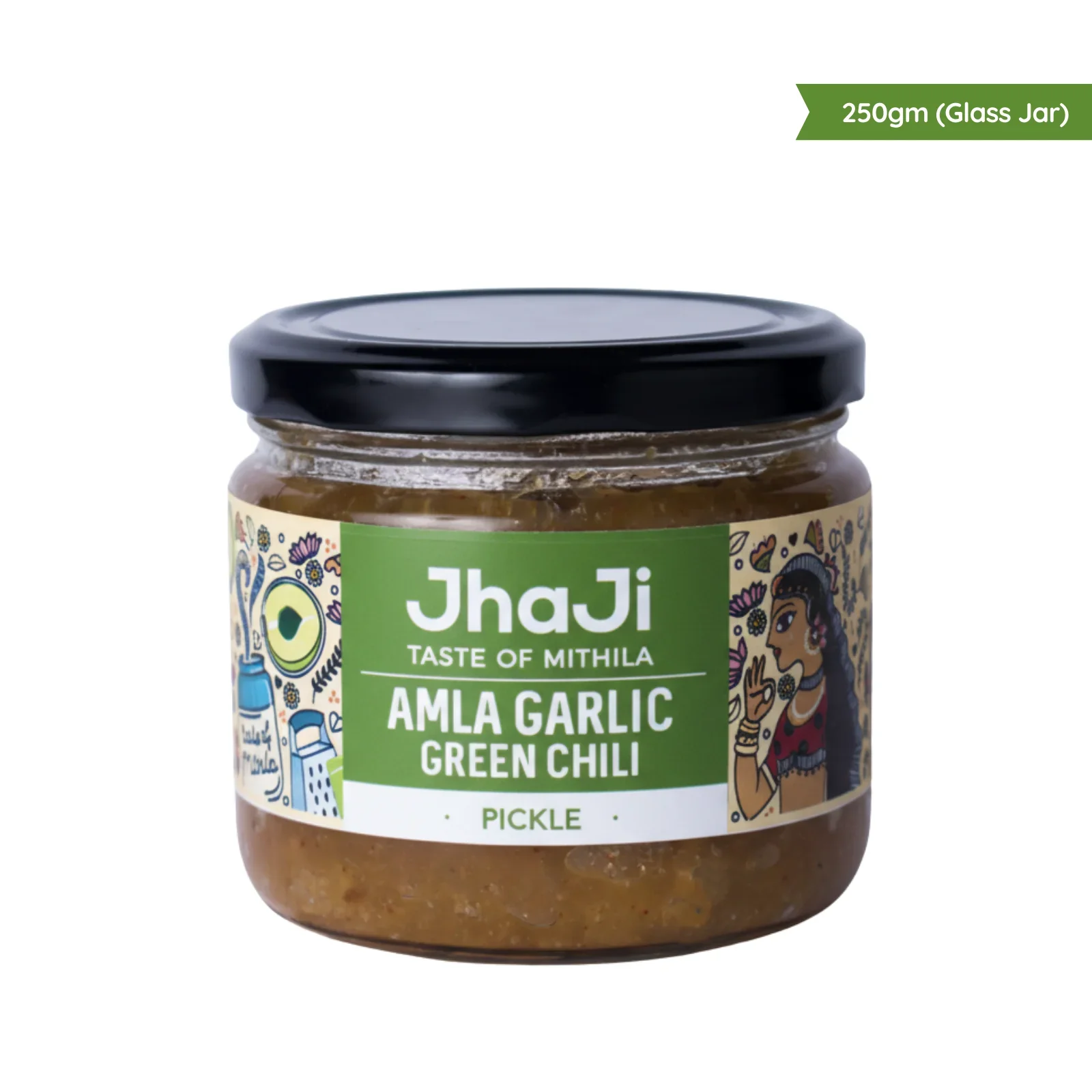 Amla Garlic Green Chili Pickle | Spicy, Fiery & Tangy Winter Favourite - Image 7