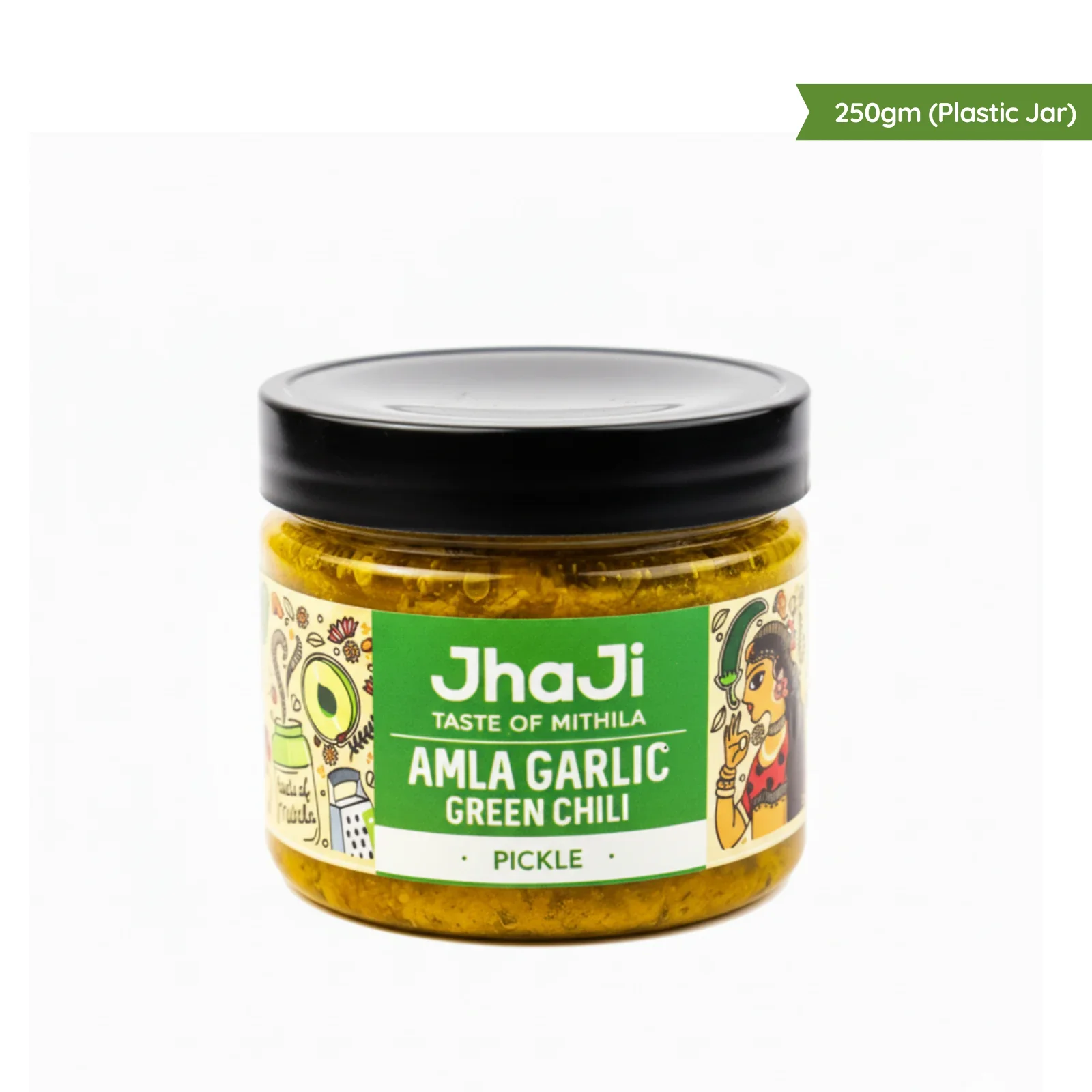 Amla Garlic Green Chili Pickle | Spicy, Fiery & Tangy Winter Favourite - Image 8