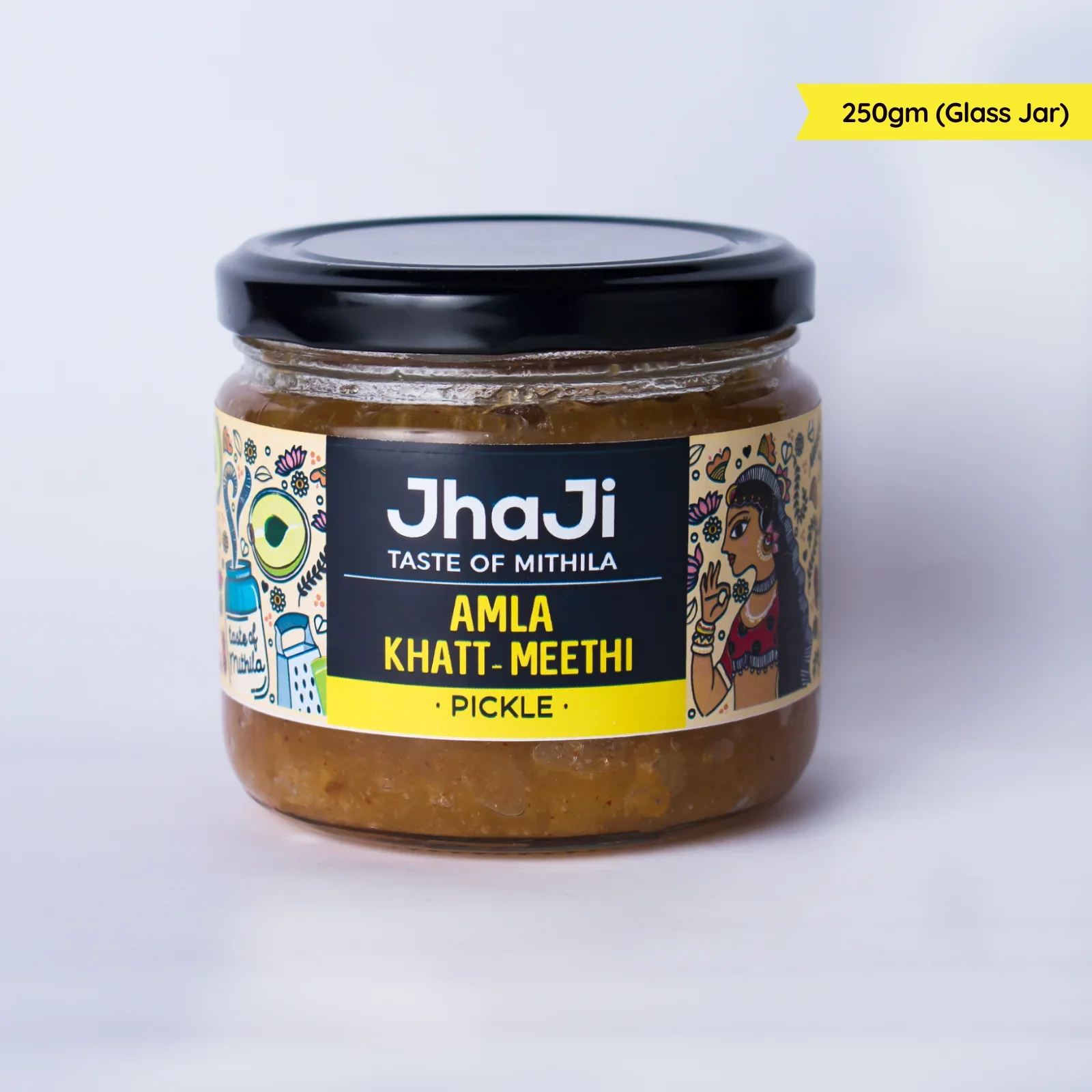 Sweet & Tangy Amla (Indian Gooseberry) Pickle | अमला का खट्टा मीठा अचार (250 gm Jars) - Image 7
