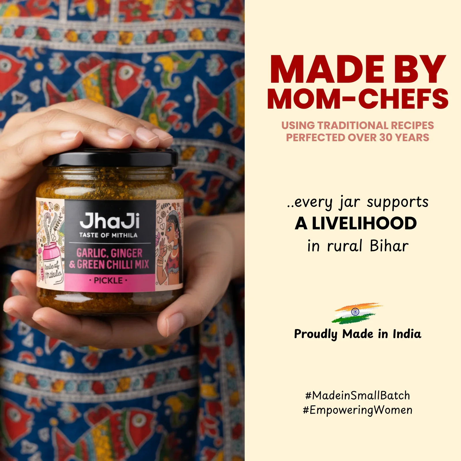 Garlic, Ginger, Chilli Mix Pickle | Lahsun Adrak Mirch Ka Achar - Image 5