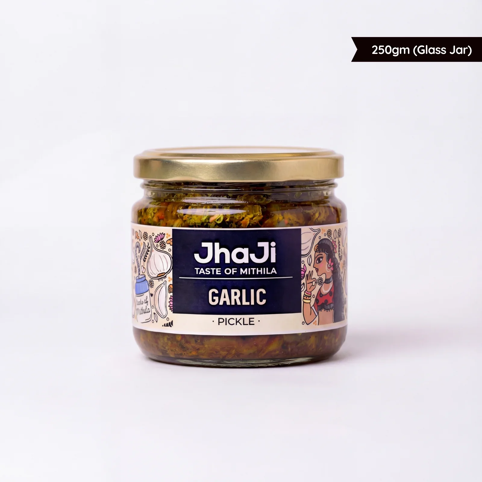 Garlic Pickle 250g Jar | Gota Lahsun ka Achar - Image 9