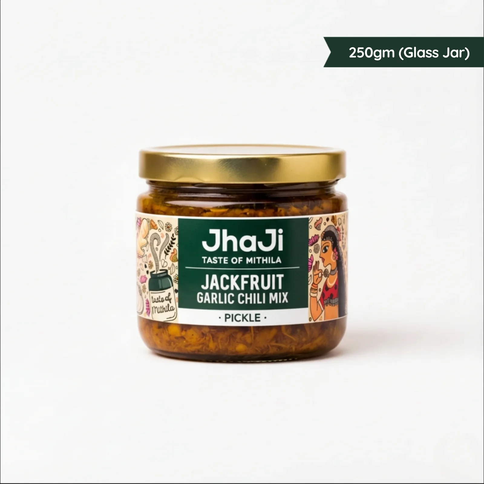 Jackfruit–Garlic–Green Chilli Mix Pickle | Kathal Lahsun Mirch Mix Achaar - Image 12
