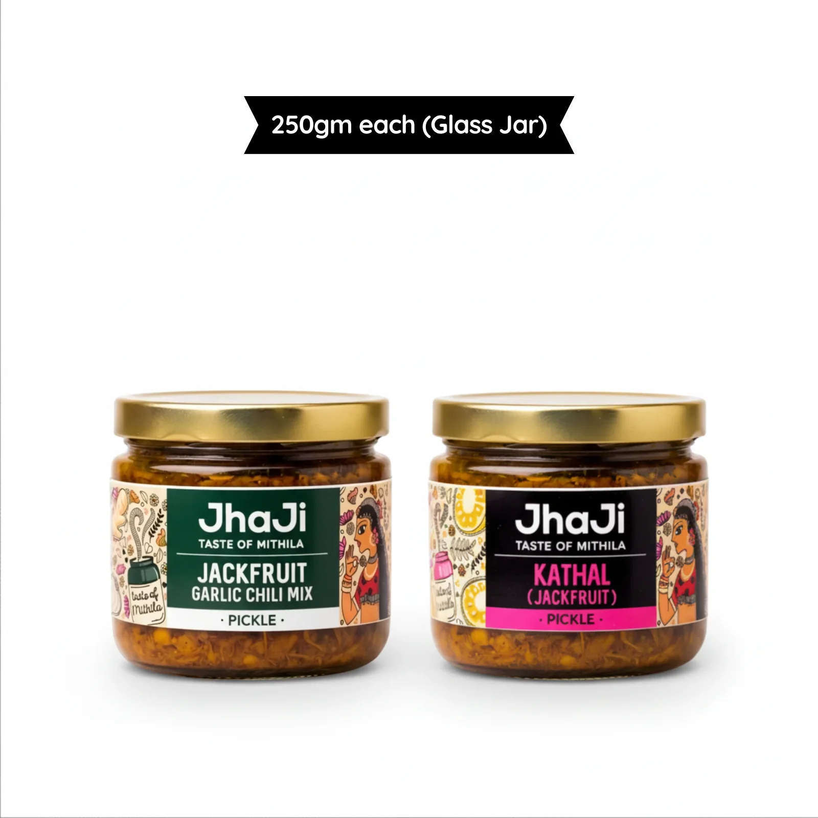 Jackfruit Pickle Combo – 2 Flavors (Classic Kathal & Garlic Chilli Mix) - Image 13