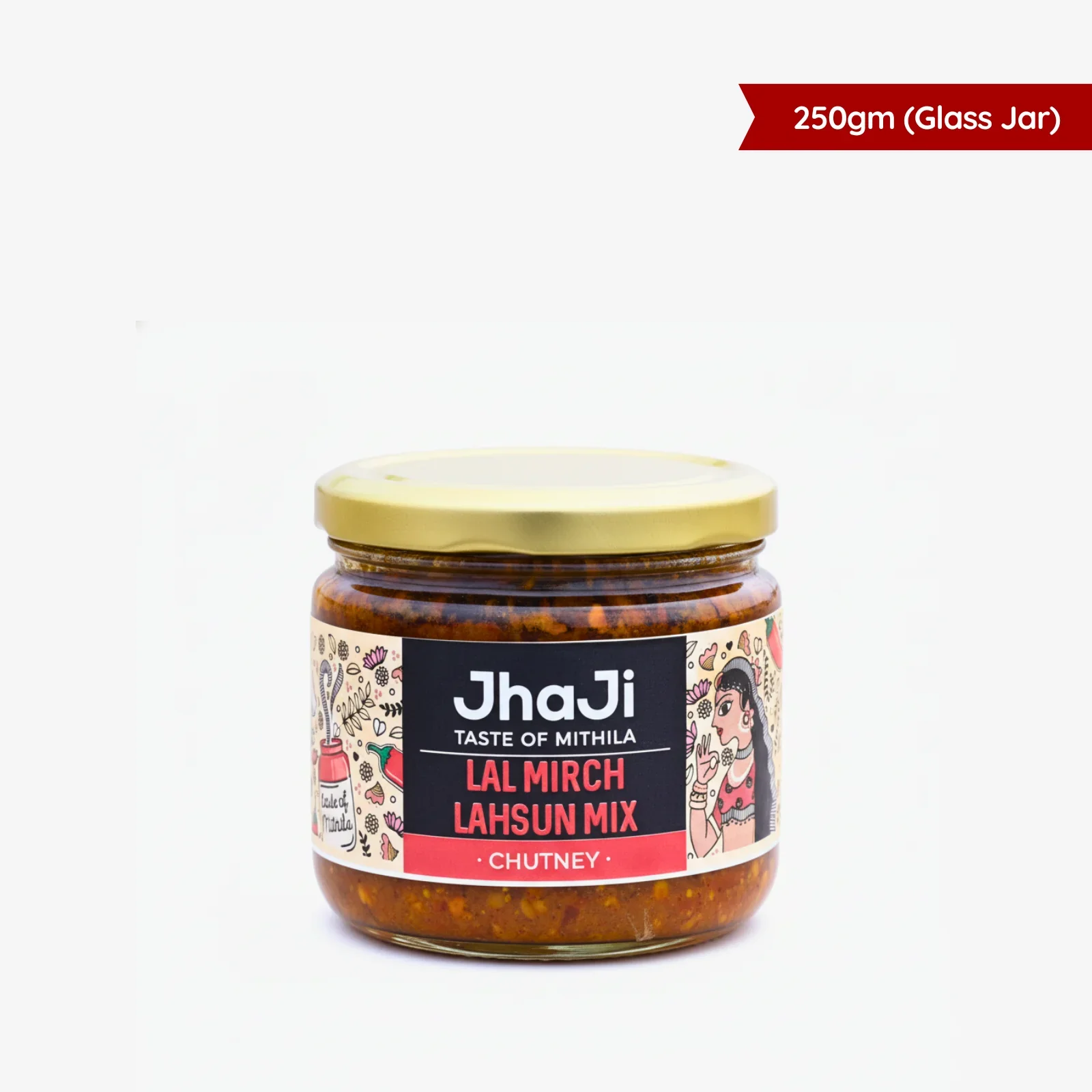 Lal Mirch Lahsun Chutney | लाल मिर्च लहसुन चटनी (250/500 gm Jars) - Image 9