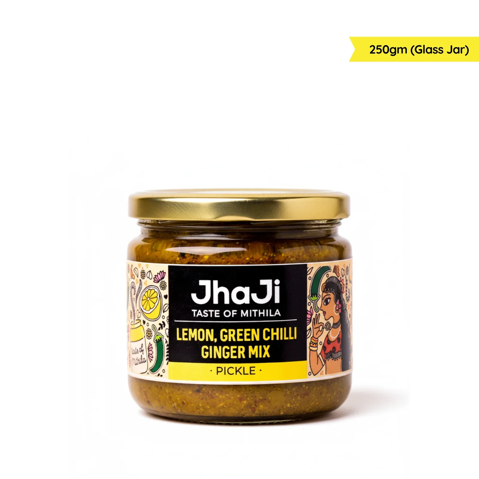 Lemon, Ginger, Chilli Mix Pickle | Neembu Adrak Mirch ka Khatta Achar - Image 9