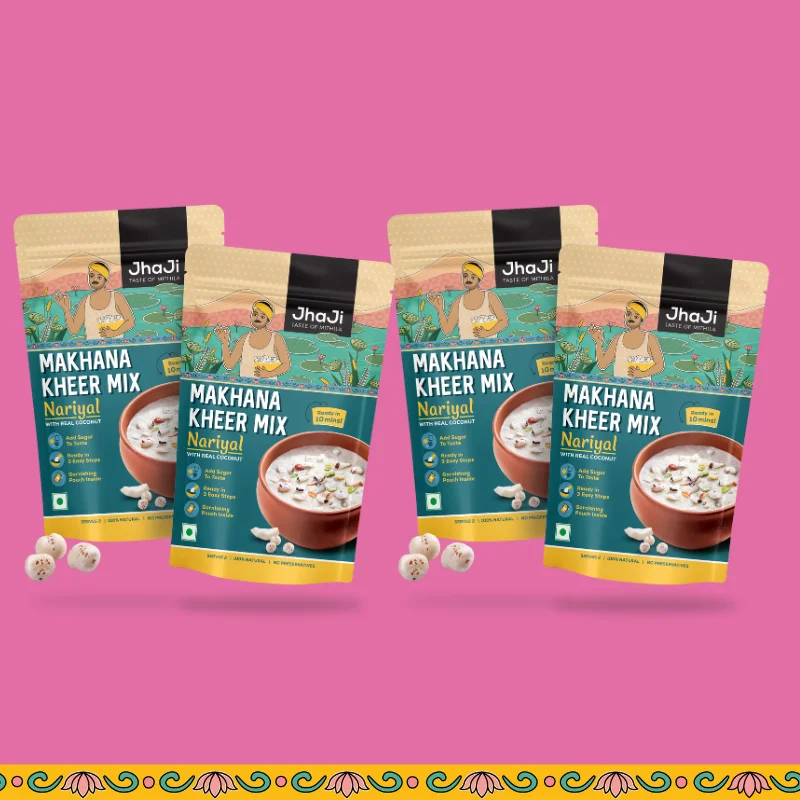 Instant Makhana Kheer Mix Coconut Flavor | Ready to Cook Coconut Flavor Foxnut Pudding - Image 10