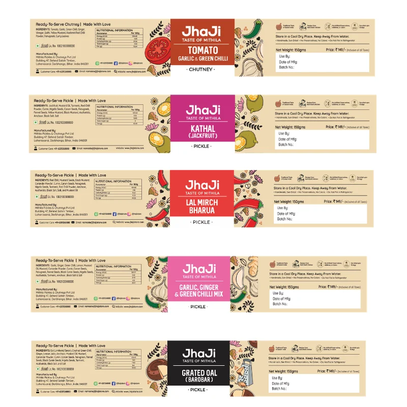 Mother's Special Sample Pack — 5 Favourite Pickles of the Season - Image 8