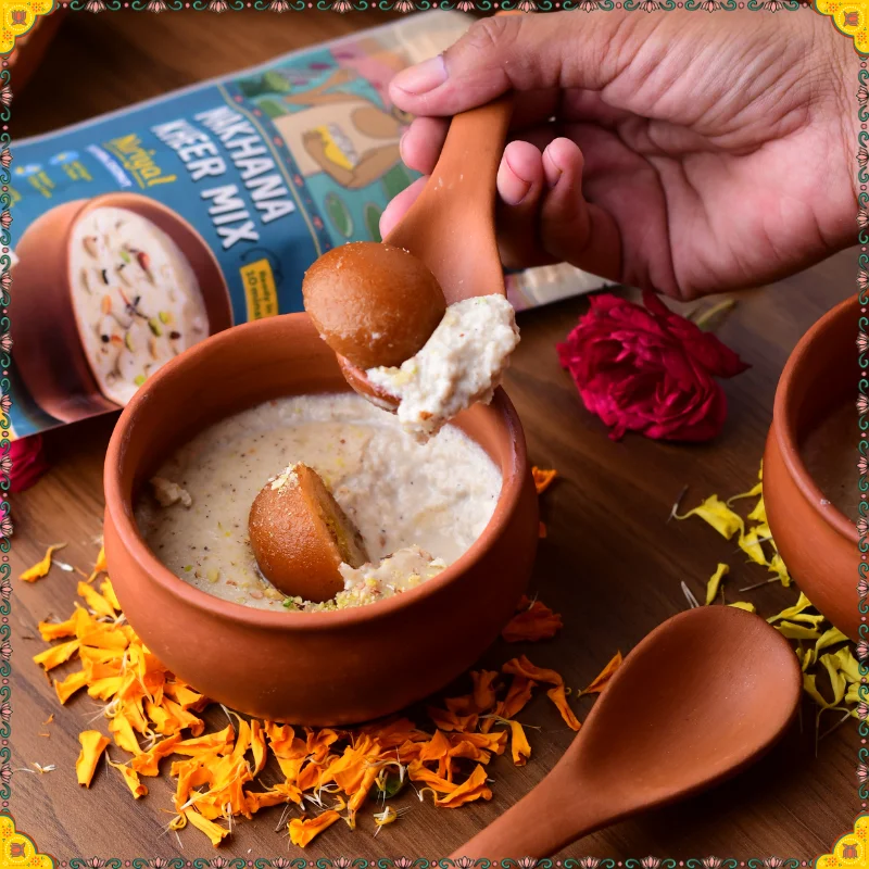 Desi Delight Duo: Lal Mirch Bharua Pickle & Instant Makhana Kheer Mix - Image 10