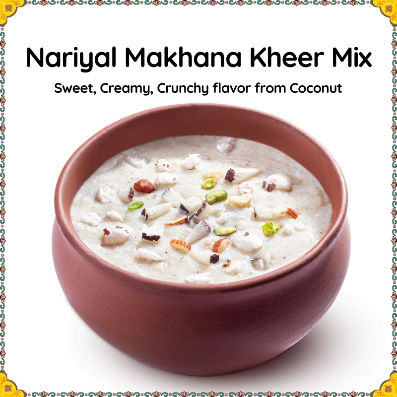 Desi Delight Duo: Lal Mirch Bharua Pickle & Instant Makhana Kheer Mix - Image 11